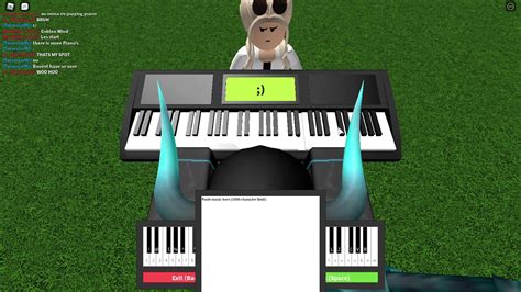 roblox piano sheets|More.